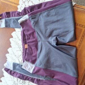 PRE-OWNED Lucy Yoga Pant Size XS/TP  Grey-Purple